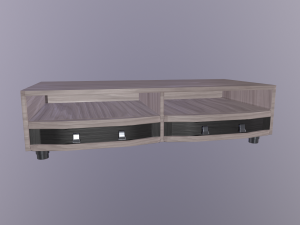 TV Shelf 3D Model