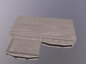 TV Shelf 3D Model