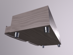 TV Shelf 3D 모델
