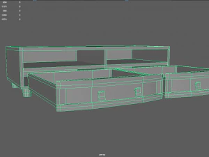 TV Shelf 3D Model