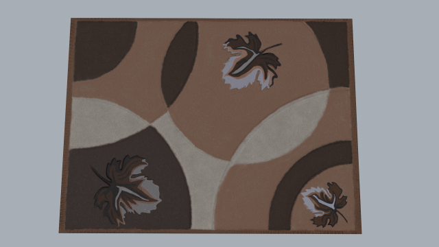Carpet Model 3D .c4d .max .obj .3ds .fbx .stl .blend 