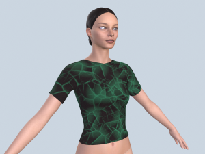 T-shirt 3D Модель