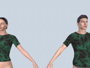 T-shirt 3D Модель