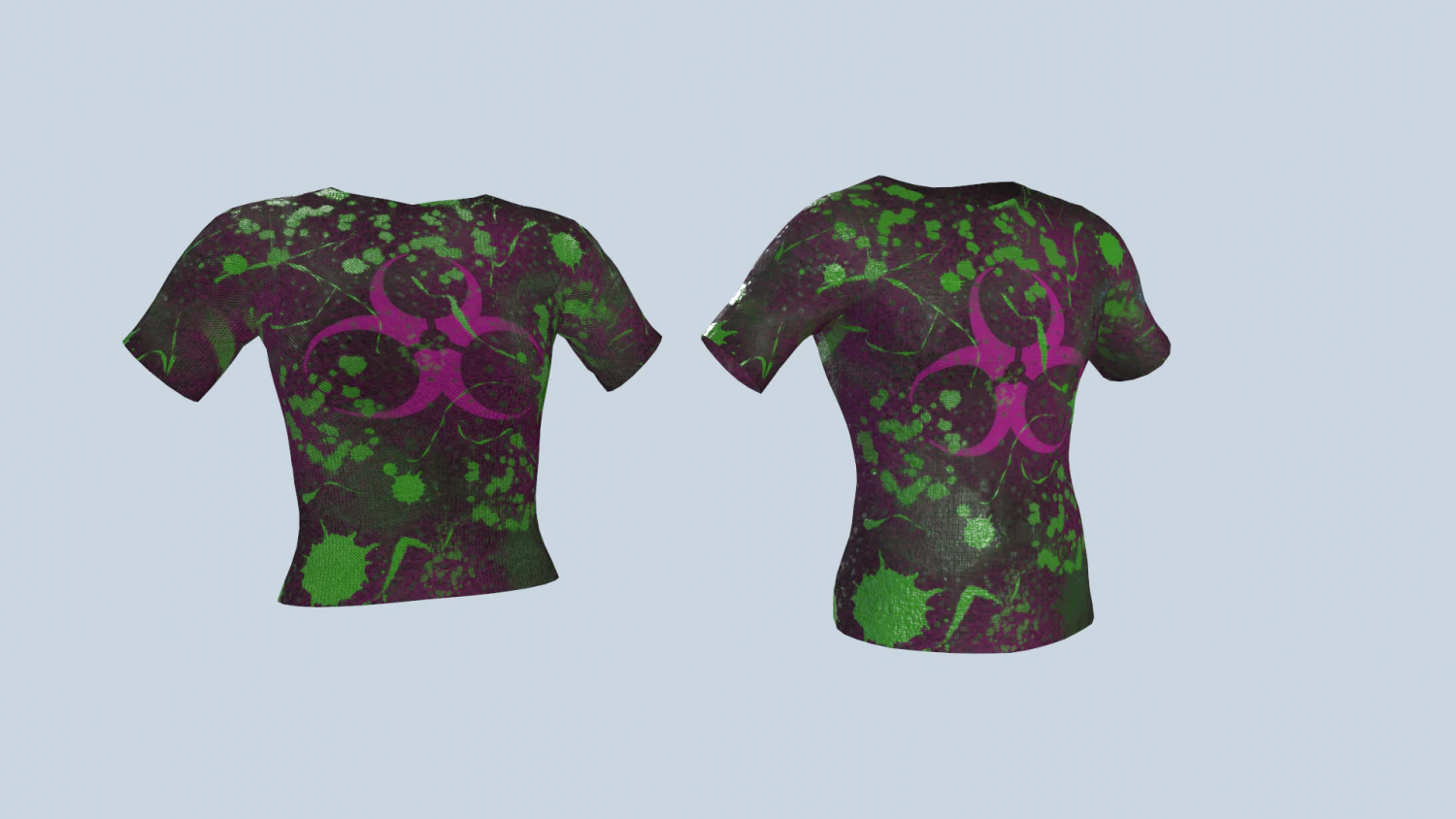 T-shirt 3D Model .c4d .max .obj .3ds .fbx .stl .blend 