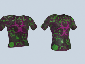 T-shirt 3D 模型