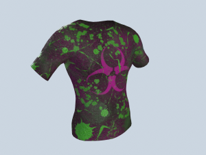 T-shirt 3D 模型
