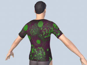 T-shirt 3D 模型