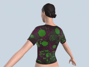 T-shirt 3D Model