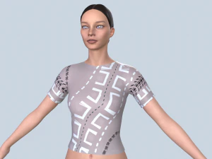 T-shirt 3D Model