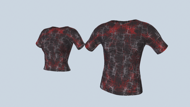 T-shirt 3D 模型 .c4d .max .obj .3ds .fbx .stl .blend 