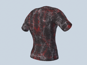 T-shirt 3D 模型