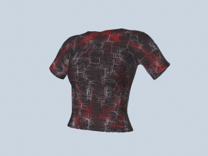 T-shirt 3D 模型