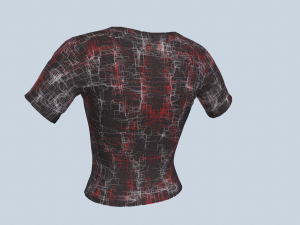 T-shirt 3D 模型