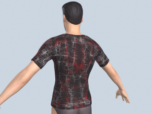 T-shirt 3D 模型