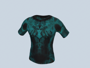 T-shirt 3D Модель