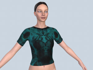 T-shirt 3D Модель