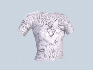 T-shirt 3D Model
