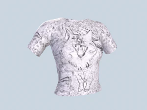 T-shirt 3D Model