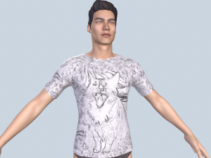 T-shirt 3D Model