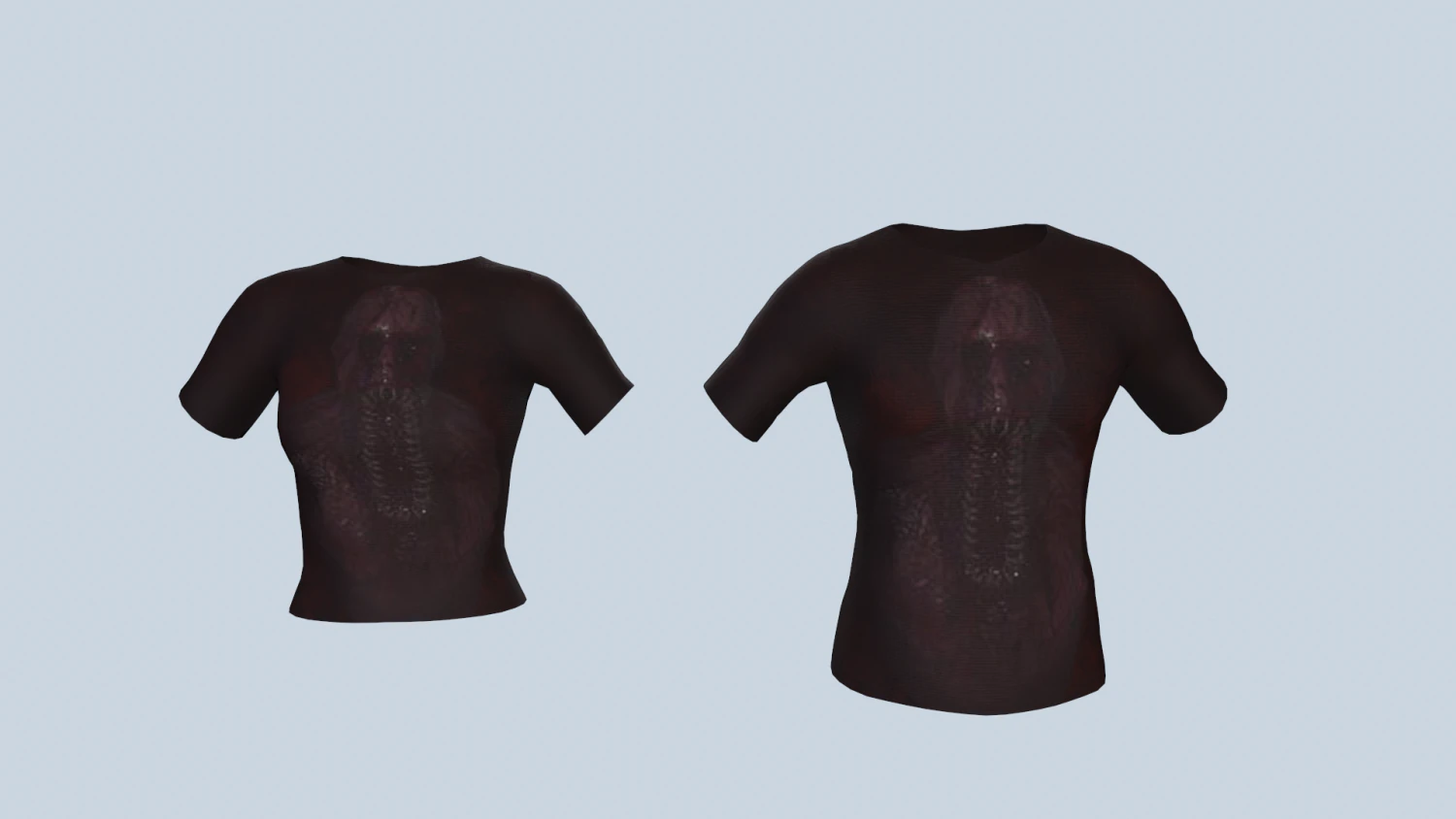 T-shirt 3D Model .c4d .max .obj .3ds .fbx .stl .blend