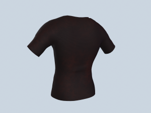 T-shirt Modelo 3D