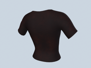 T-shirt Modelo 3D