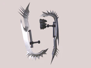 Double blades pack 3D Model
