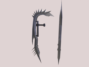 Double blades pack Modelo 3D