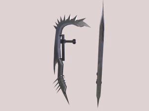 Double blades pack 3D Model
