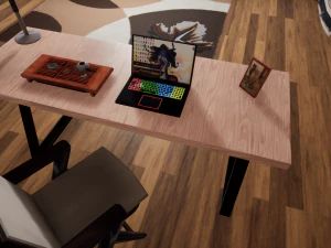 Meja modern Model 3D