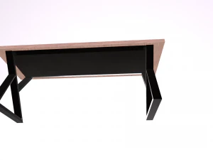 Meja modern Model 3D