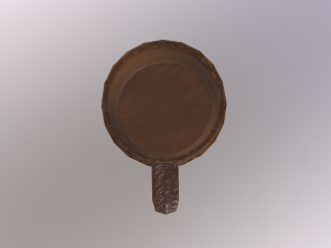 Wooden beer mug 3D मॉडल