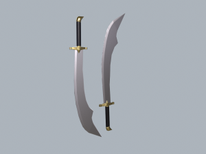 Skimitar Modèle 3D