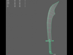 Skimitar 3D 模型