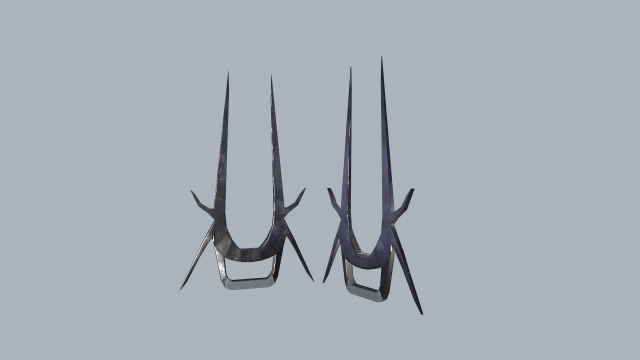 Blade fists Modèle 3D .c4d .max .obj .3ds .fbx .stl .blend 