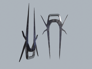 Blade fists Modèle 3D