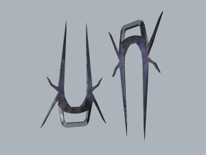 Blade fists Modèle 3D