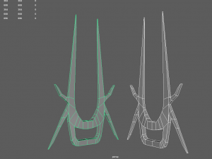 Blade fists Modèle 3D