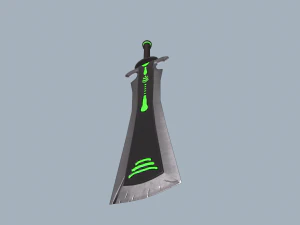 Neon blade 3D Model
