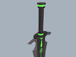 Neon blade Model 3D