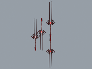 Double Blades 3D Модель