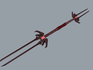 Double Blades Modello 3D