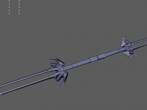 Double Blades Modello 3D