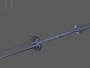 Double Blades 3D Model