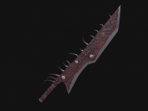 Blade of flesh 3D Модель
