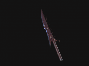 Blade of flesh 3D 모델