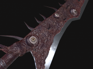 Blade of flesh 3D 모델