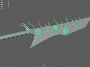 Blade of flesh 3D 모델