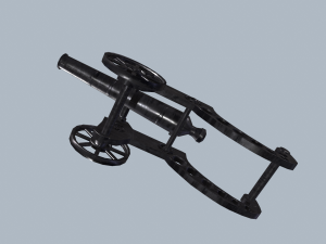 Cannon 2 versions Model 3D