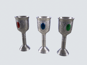 Silver goblet 3D Model